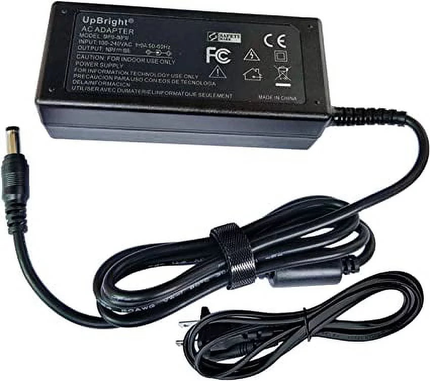 UpBright New 24V AC/DC Adapter Compatible with OSCAL PowerMax 700 Portable Power Station 666Wh 700W (1400W Peak) Solar Generator DC IN 12-28V 150W Max 24VDC Supply Cord Cable Battery Charger Mains PSU