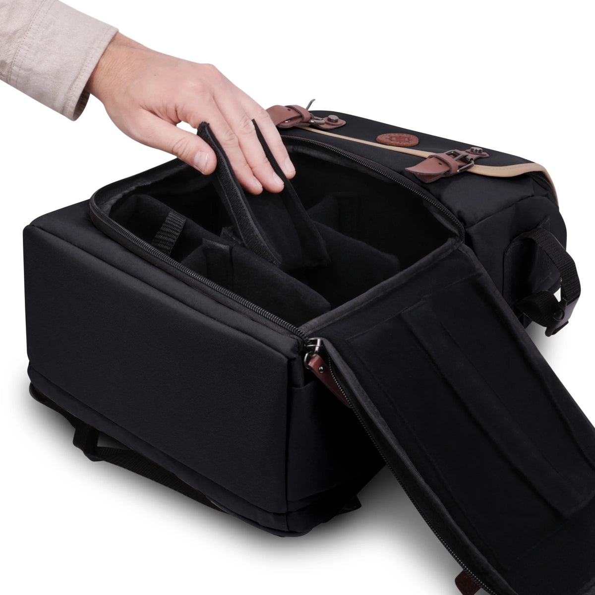 ENHANCE Full-Size Trading Card Storage Box Backpack for Playing Card Case - Card Binder Space
