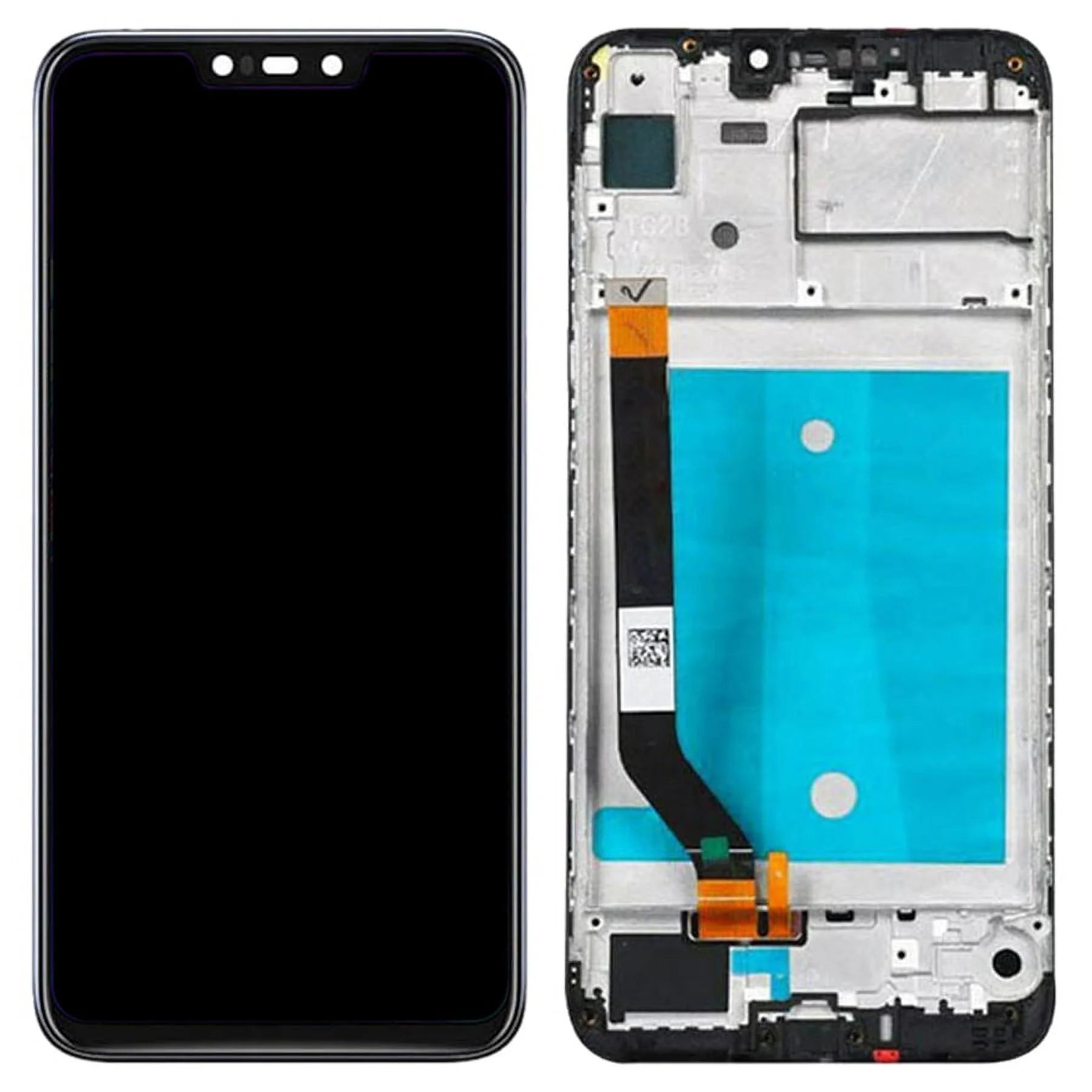 Cellphone Repair Parts  OEM LCD Screen for Asus Zenfone Max M2 ZB633KL / ZB632KL X01AD Digitizer Full Assembly with Frame