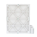 16x20x1 MERV 13 Pleated AC Furnace Air Filters by Glasfloss Industries. 6 Pack