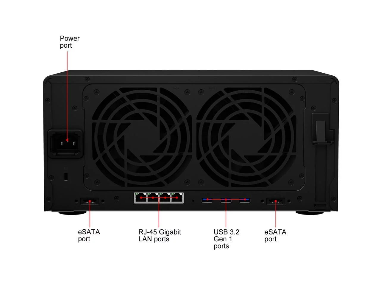 Synology 8 bay NAS DiskStation DS1821+ (Diskless)
