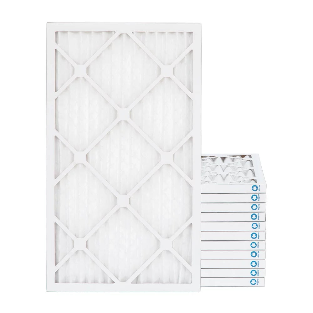12x30x1 MERV 8 ( MPR 600, FPR 5-6 ) 1" Air Filters for AC & Furnace. Case of 12. Exact Size: 11-1/2 x 29-1/2 x 3/4