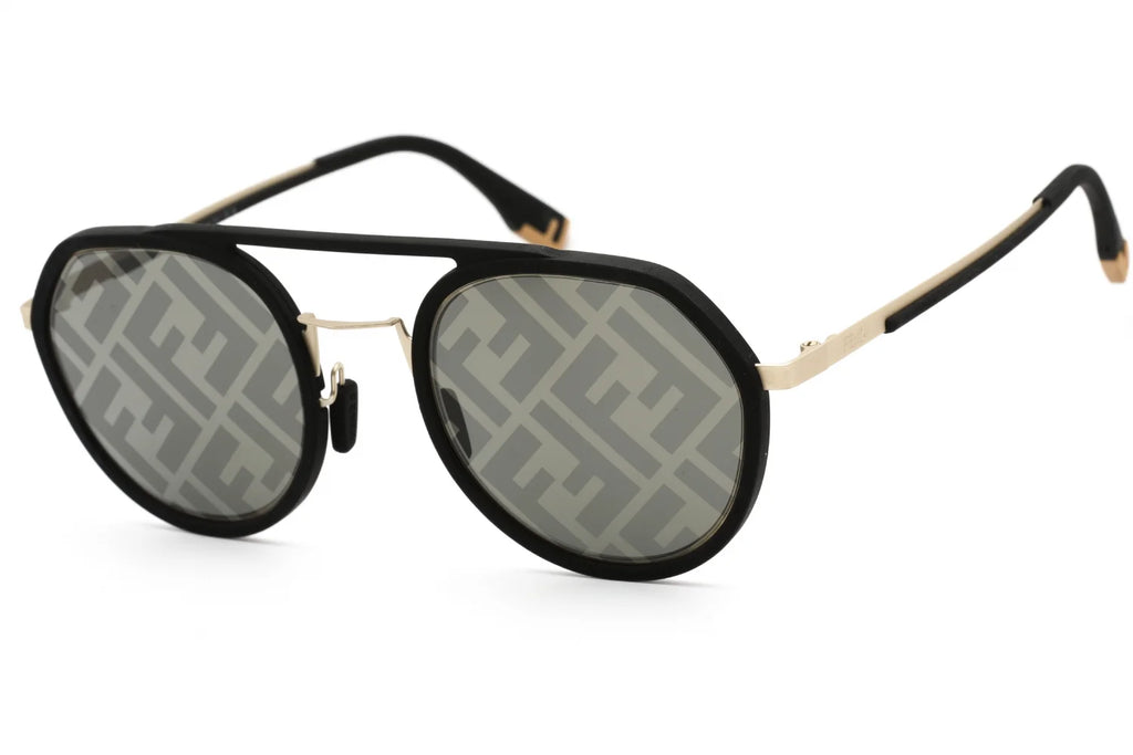 Fendi Pattern Pilot Men's Sunglasses FE40040U 02C 51
