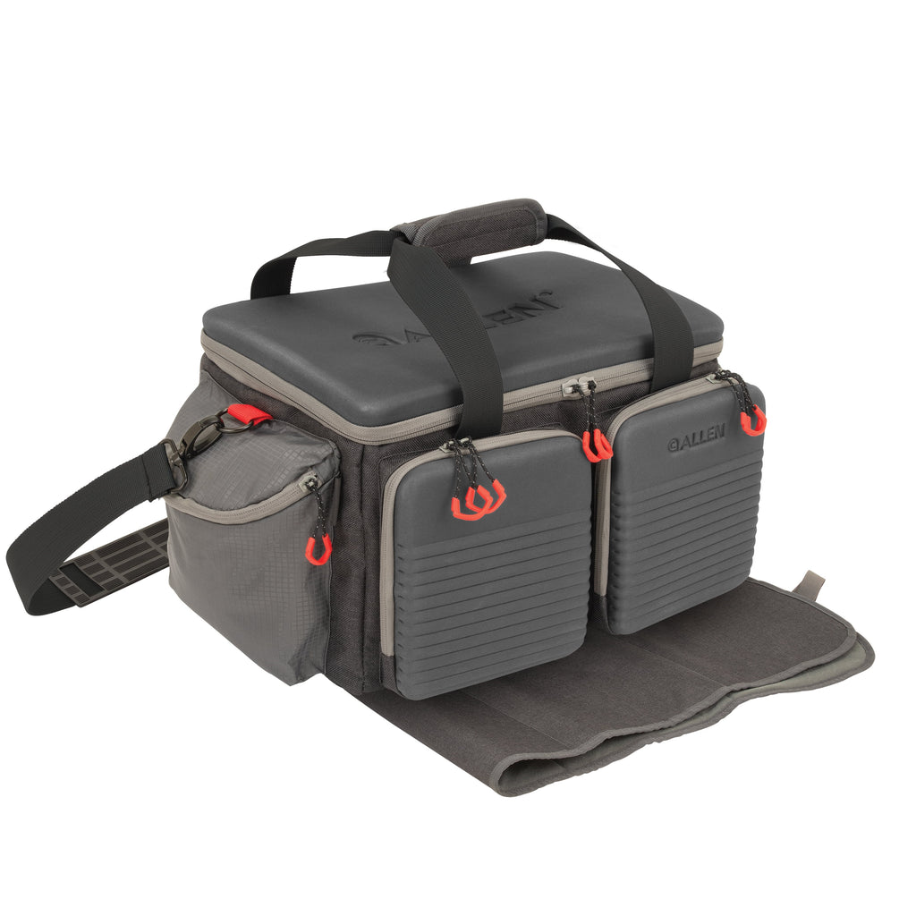 Allen Company Competitor Premium Molded Lockable Range Bag, Gray