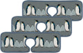 GZHJMY 3PCS Faucet Absorbent Mat, Sea Bird Penguin Washable Sink Splash Guard Drip Catcher, Kitchen Bath Countertop Microfiber Sink Drying Mats for Kitchen