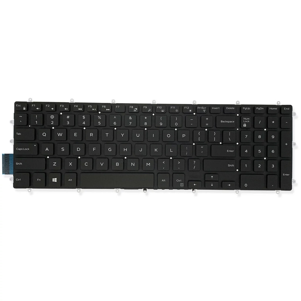 White Characters Keyboard For Dell G7 7588 7590 7790 G3 3579 3779 3590 G5 5587 5590 Backlit