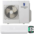 Friedrich FPHMR24A3A 24000 BTU Floating Air Pro Tri-Zone Mini Split Air Conditioner with Heat Pump Bundle with Indoor 12000 BTU Wall AC and Heating + 3 YR CPS Enhanced Protection Pack