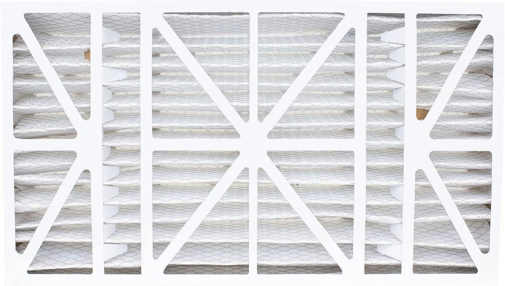 Filterbuy 15.75x27.63x3.50 MERV 8 Pleated HVAC AC Furnace Air Filters for Aprilaire Space-Gard 104/2140 (2-Pack)
