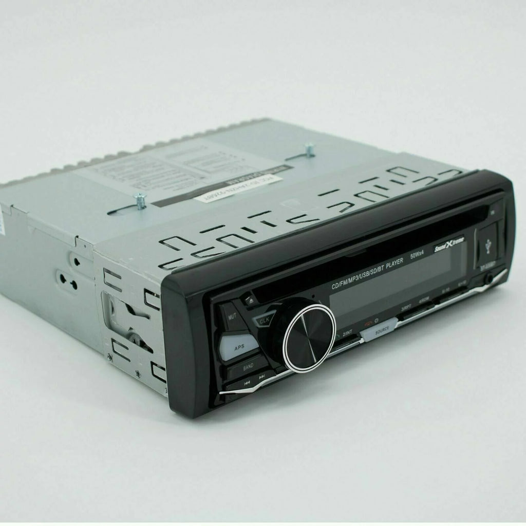 SoundXtreme Bluetooth Car Receiver USB SD FM +4x Audiobank 6x9" & 6.5" Speakers Bundle