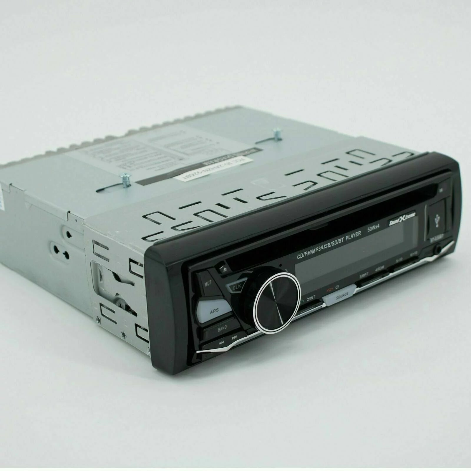 SoundXtreme Bluetooth Car Receiver USB SD FM +4x Audiobank 6x9" & 6.5" Speakers Bundle