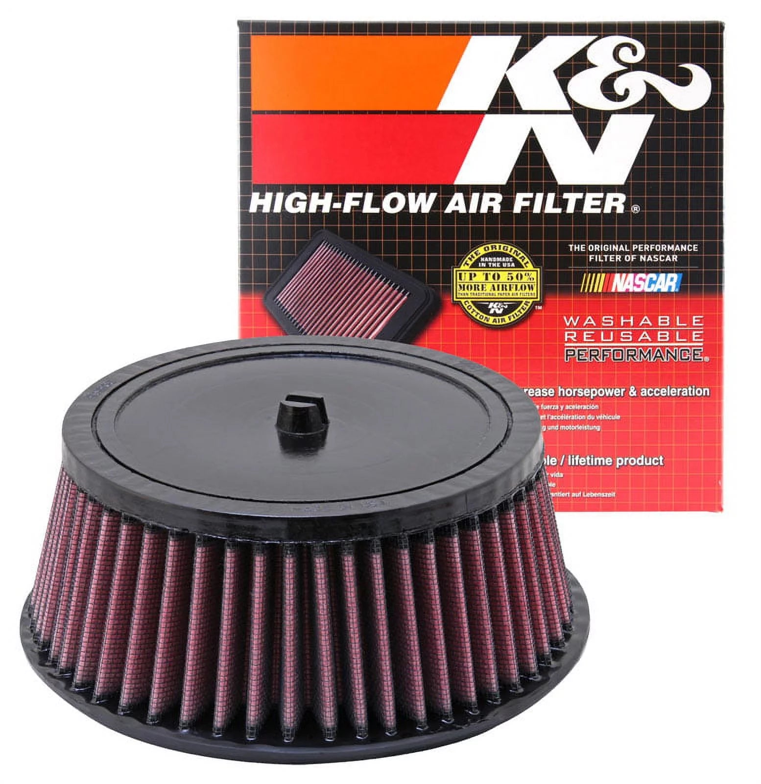 K&N Engine Air Filter: High Performance, Premium, Powersport Air Filter: 2000-2019 SUZUKI/KAWASAKI (DRZ400S, DRZ400SM, DRZ400E, DRZ400, KLX400R, KLX400SR) SU-4000