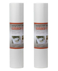 Duck 281872 Smooth Top Easy Non-Adhesive 20 in. x 24 ft. Shelf Liner, White, 2 Count