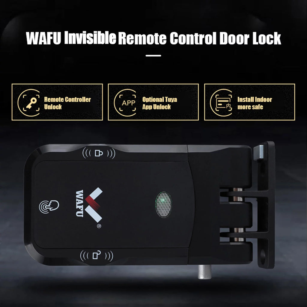 Pinnaco WAFU Smart Lock Wireless Keyless Door Lock with Remote Control