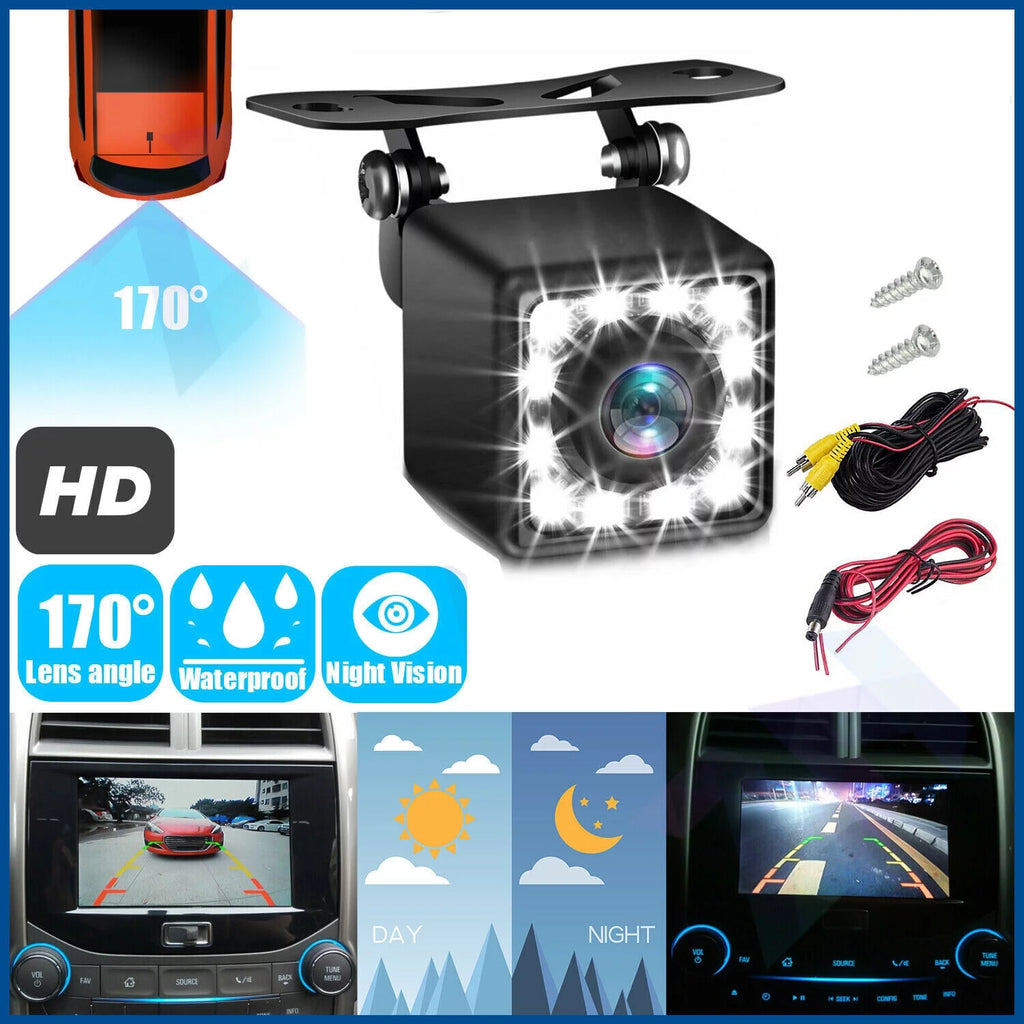 Wireless Car Portable Backup Camera Rear View HD Parking System Night Vision+ 4.3 Monitor