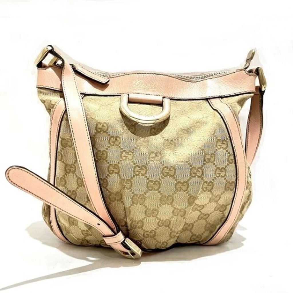 Previously Owned GUCCI GG Canvas Abbey 203257 Bag Shoulder Ladies (Good)