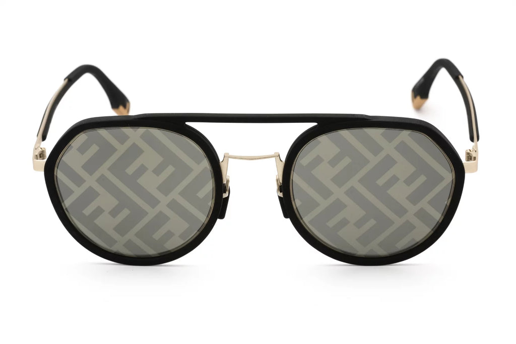 Fendi Pattern Pilot Men's Sunglasses FE40040U 02C 51