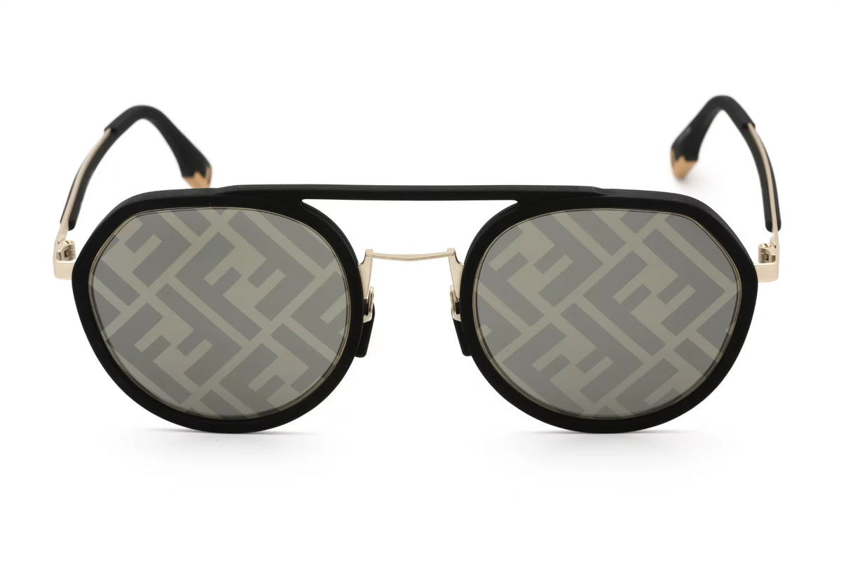 Fendi Pattern Pilot Men's Sunglasses FE40040U 02C 51