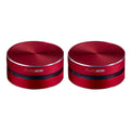 Wirelessly BT Speaker Bone Conduction Speakers Mini Portable Loud Stereo Sound Built-in Mic Sound Box Red
