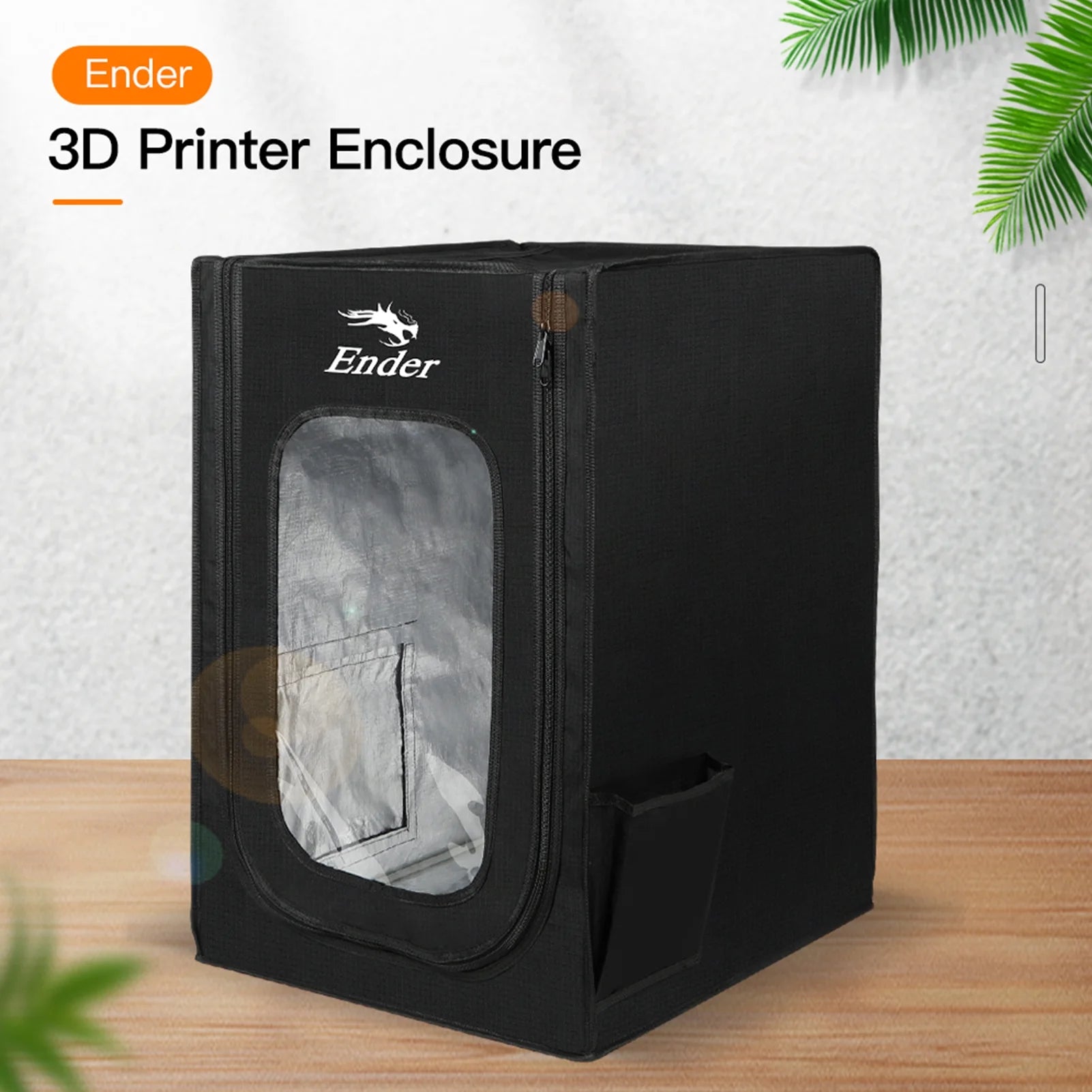 3D Printer Enclosure Fireproof Waterproof Printer Covers for Constant Temperature Heating Box Detachable Heating Tent for Ender-3/Ender-3S Ender-3pro/Ender-3 V2/ CP-01/ Ender-2/CR-100 Size