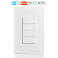 Andoer Switch,Switch Voice Switch Switch Wifi Switch Wireless Remote Compatible With And Assistant Voice App Wireless With App Assistant Smart Voice Via Voice Via And Wifi Enabled Smart
