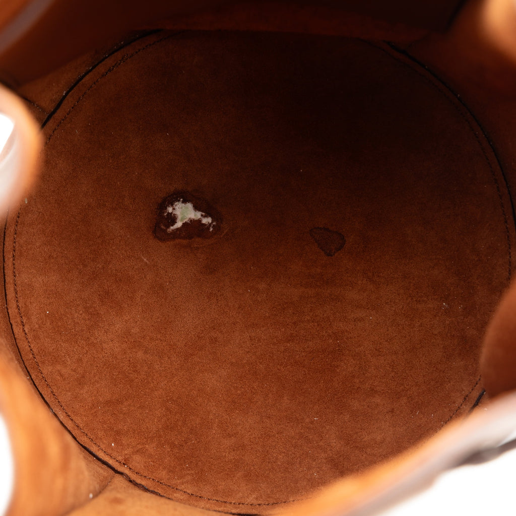 Secondhand Authenticated Celine Big Bag Bucket Calf Leather Brown Bucket Bag DrawstringBag Unisex (Good)