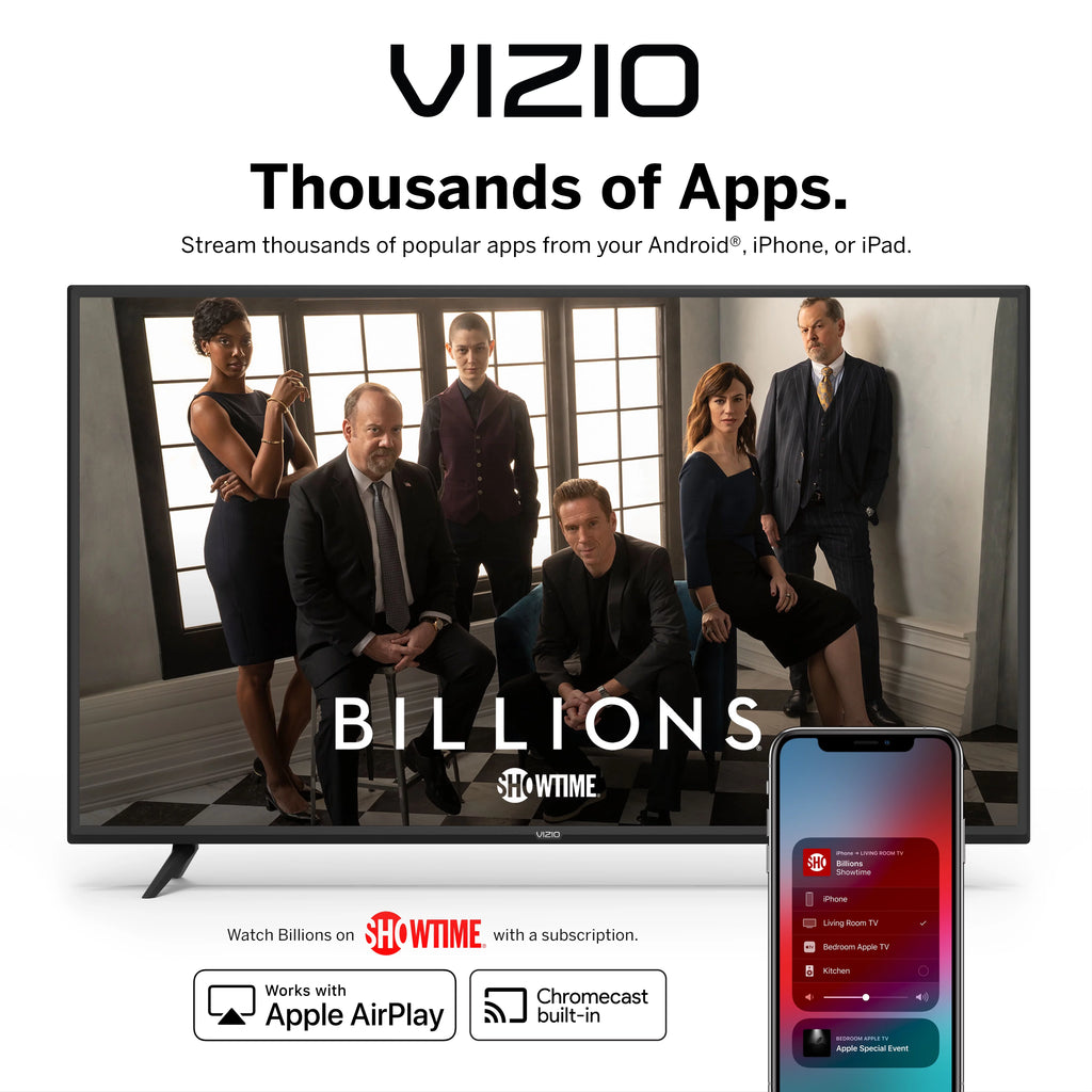VIZIO 50" Class 4K UHD Quantum Smartcast Smart TV HDR M-Series M50Q7-H1