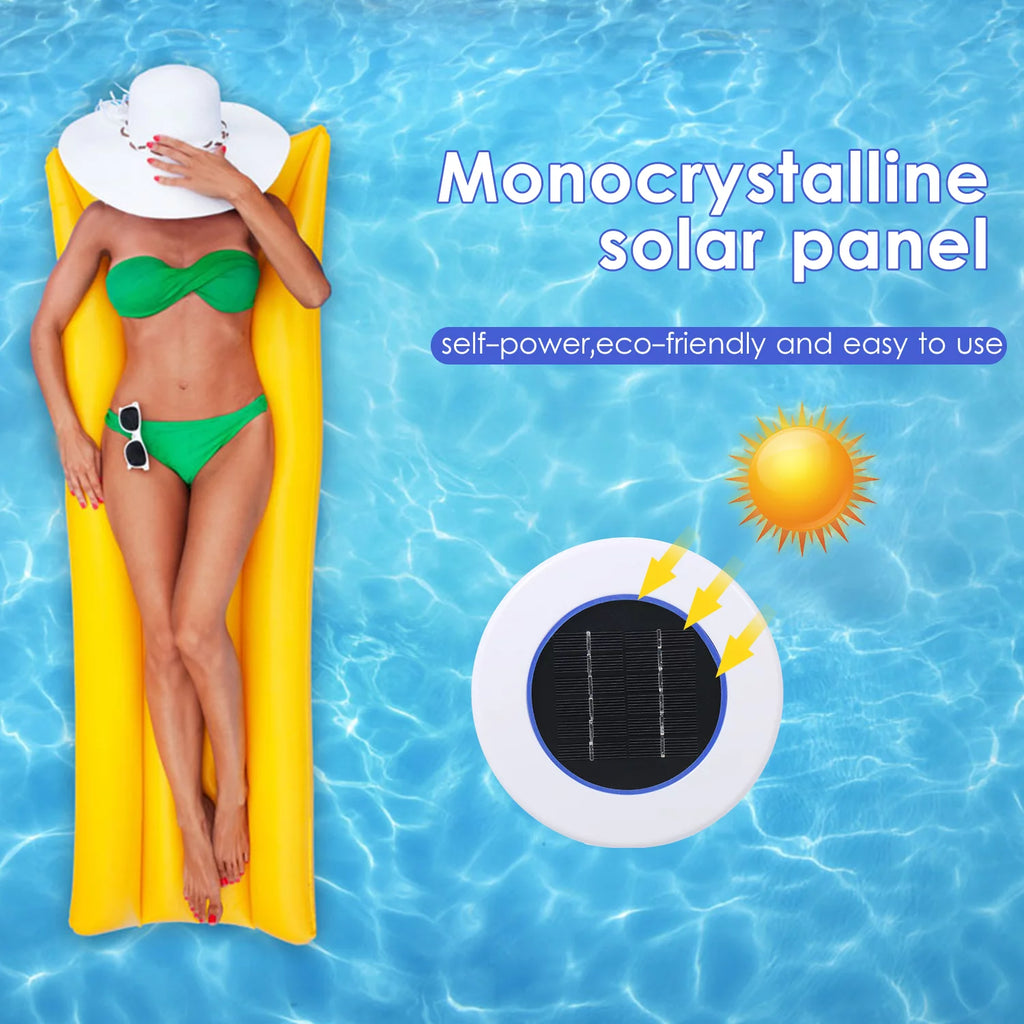 Mixfeer Solar Swimming Pool Solar Pool-Ionizer Swimming Pool Water Algae Inhibition Chlorine-Free Water Processor