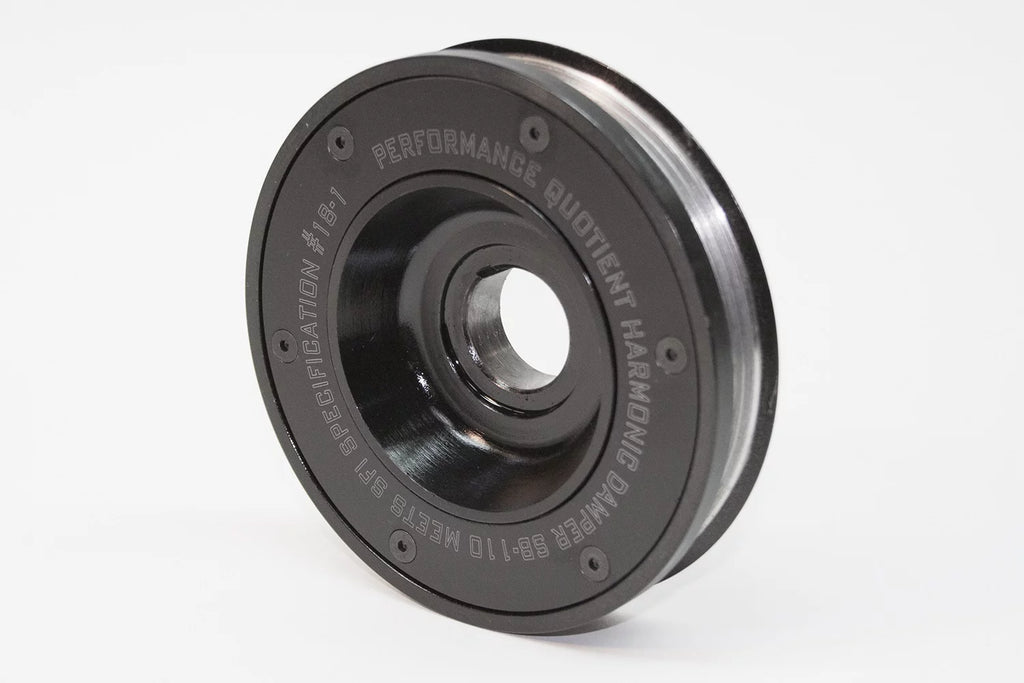 Prw Industries 2411040 Pqx Sfi Rated Racing Alloy Damper Fits select: 2000 HONDA CIVIC SI/SIR, 1999 HONDA CIVIC SI