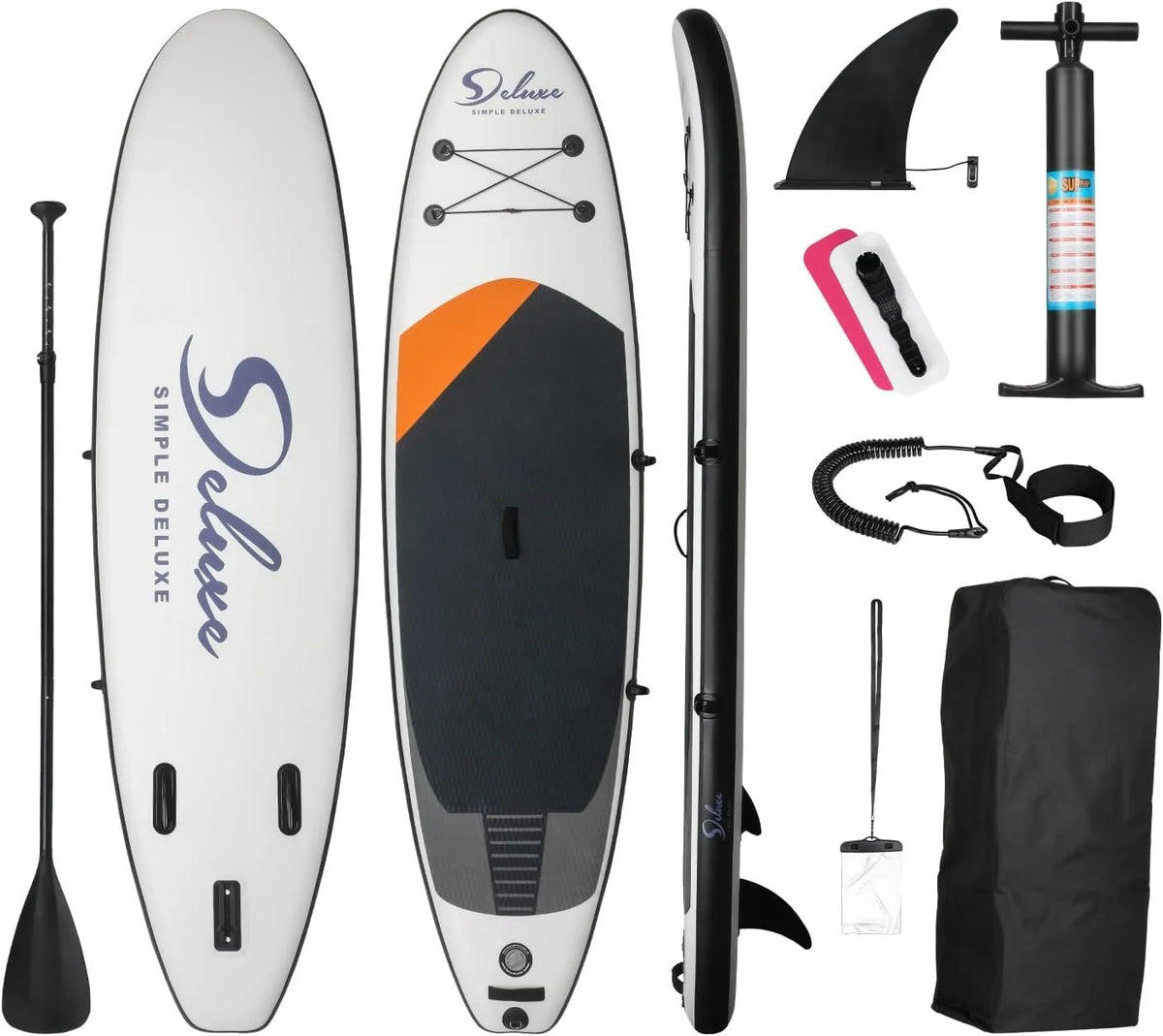 Premium Inflatable Stand Up Paddle Board Set - 1 - 26.79 - Achieve ultimate balance and stability on the water!