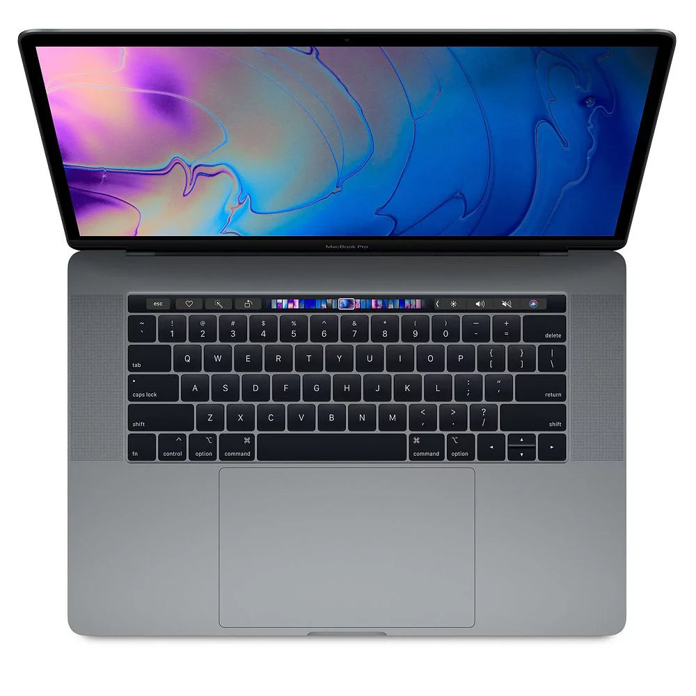 Apple A Grade Macbook Pro 13.3-inch (Retina, Space Gray, Touch Bar) 2.3Ghz Quad Core i5 (Mid 2018) MR9Q2LL/A 64GB SSD 16GB Memory 2560x1600 Display Mac OS Sierra Power Adapter Included