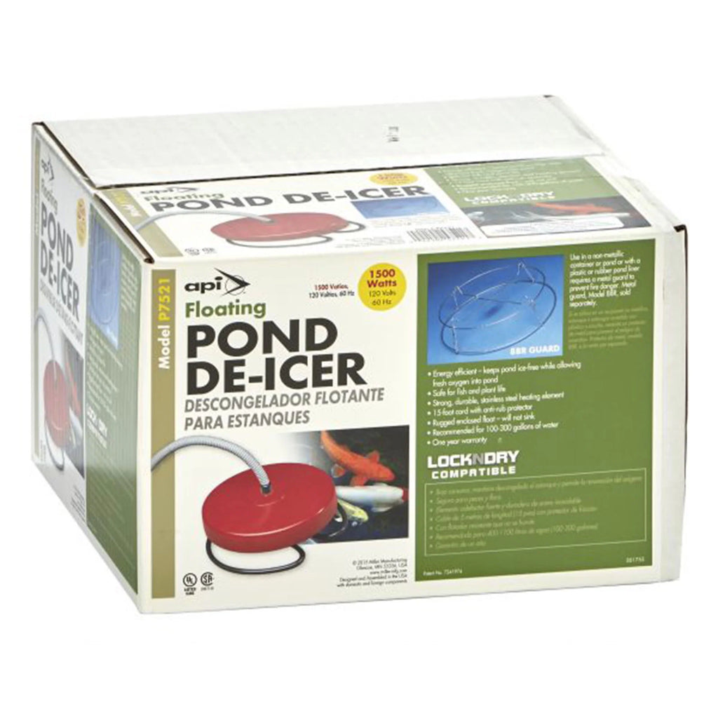 API Floating Pond De-Icer Thermostatic Control, 1500 Watt
