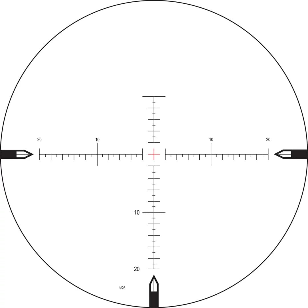 NIGHTFORCE ATACR 5-25x56mm ZeroStop .250 MOA DigIllum Center Only Illumination PTL Moar-T Reticle Hunting Scope (C555)