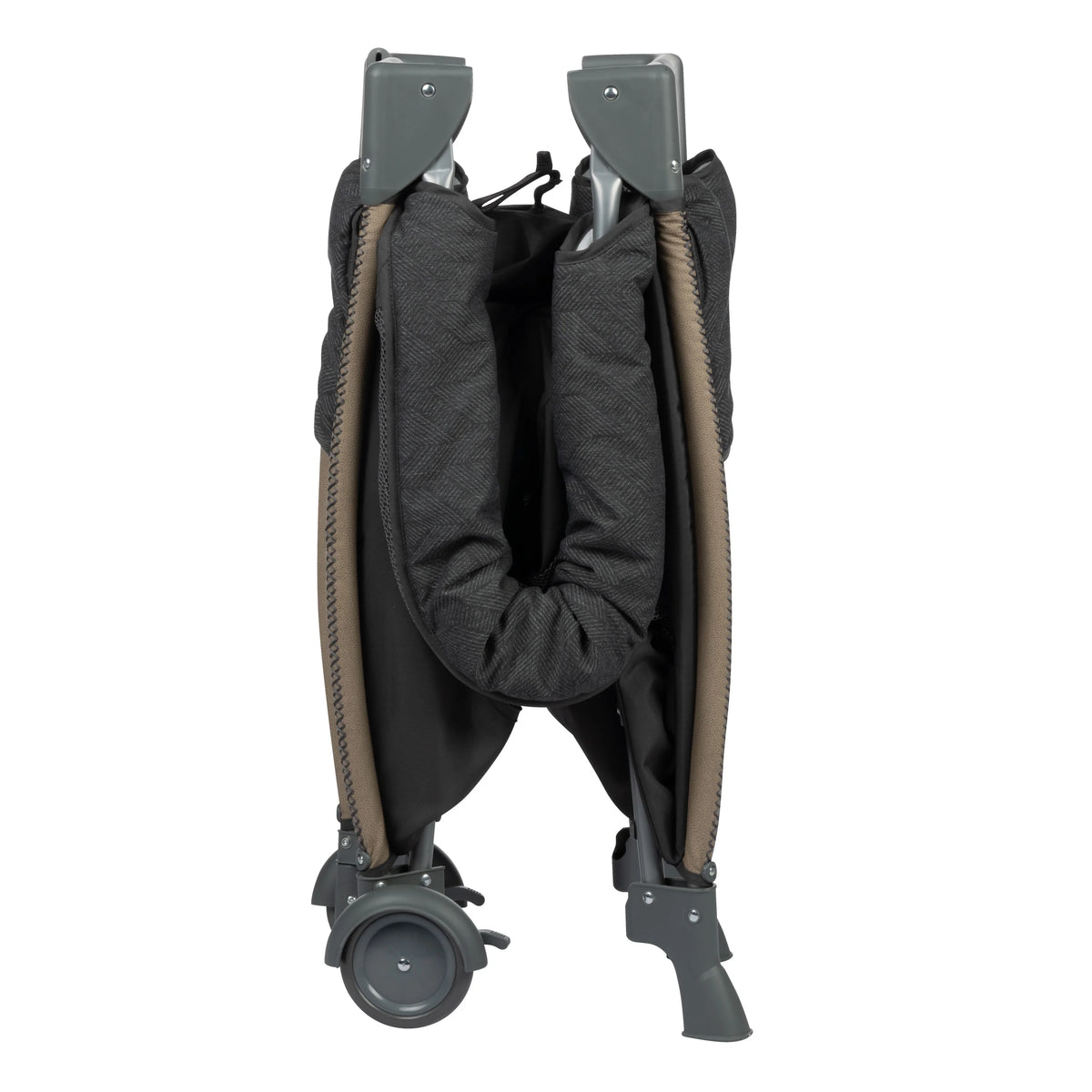 Monbebe Play Yard with Full Size Rocking Bassinet, Castle Point