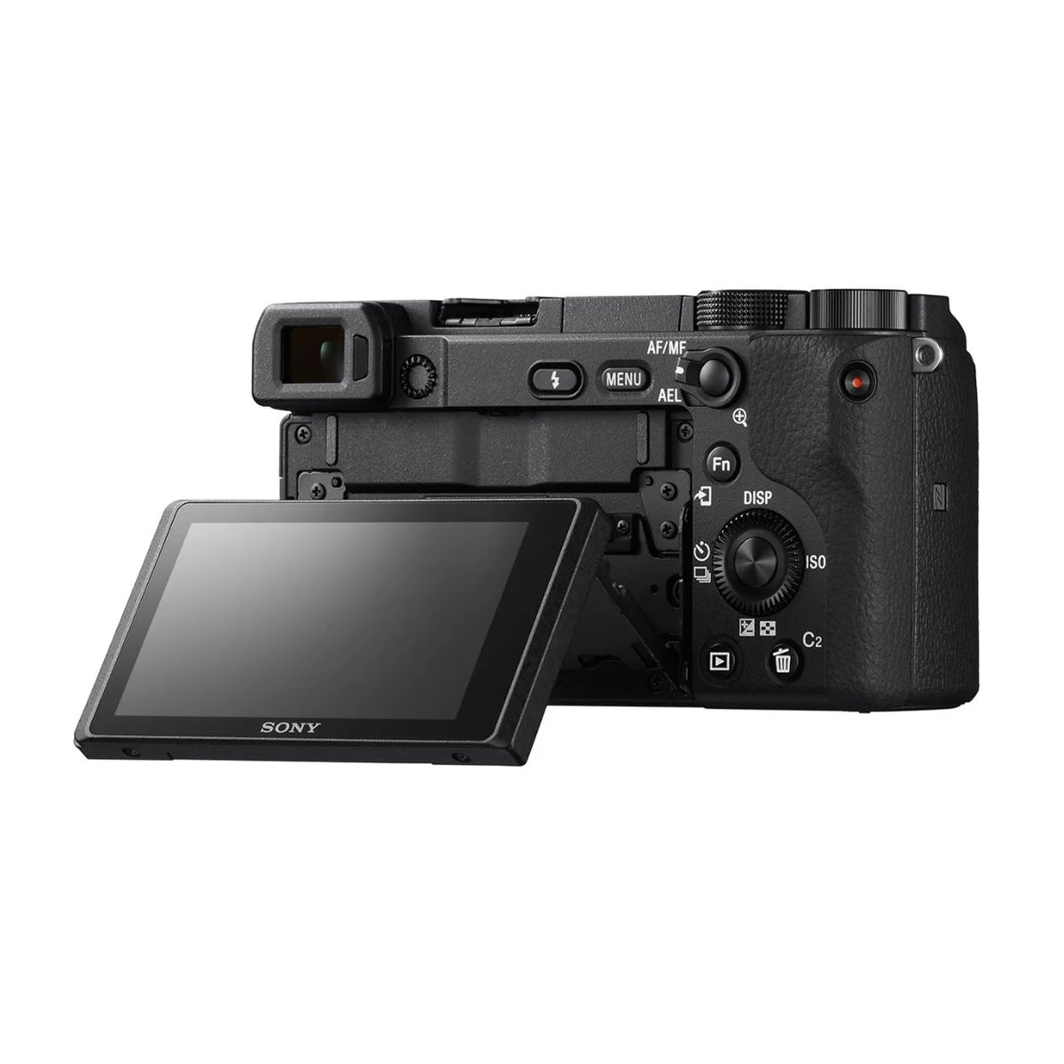 Sony a6400 ILCE-6400 - Digital camera - mirrorless - 24.2 MP - APS-C - 4K / 30 fps - body only - Wi-Fi, NFC, Bluetooth - black