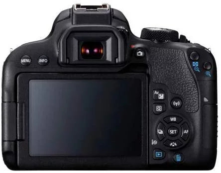 Canon EOS 800D (Rebel T7i) 18-55mm IS STM Lens  Bundle  SanDisk 32gb SD Card + 3PC Filter Kit