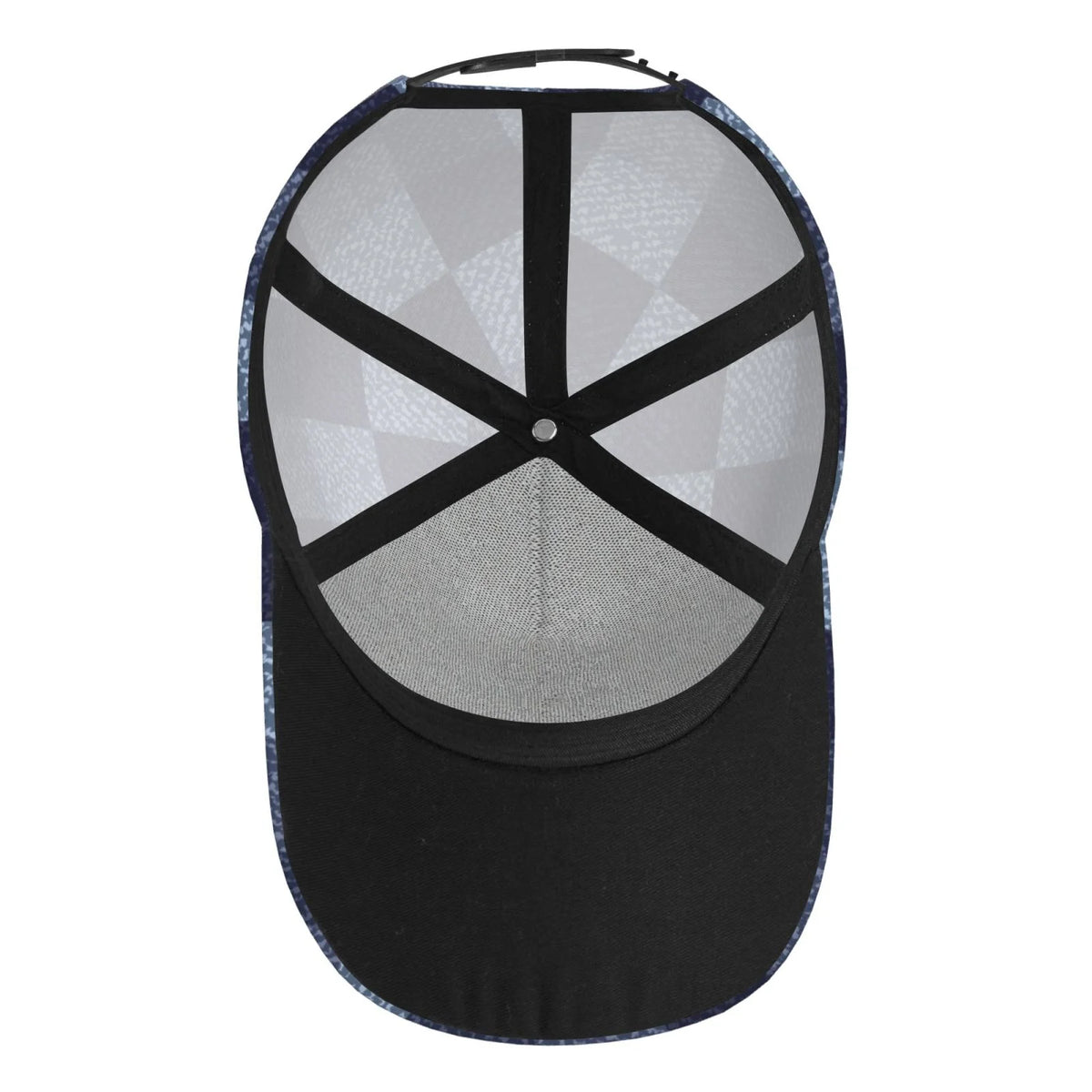 Haiem Blue Gingham Buffalo Check Baseball Cap Dad Hat Cotton Soft Adjustable Fashion Hats for Men Women Unisex Style Headwear