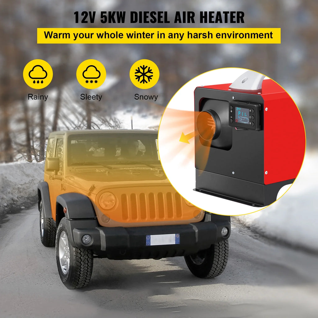 VEVOR brand Diesel Air Heater, 5KW 12V Parking Heater,  485853044