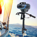 DENEST 3.5HP 2 Stroke Outboard Motor Fishing Boat Engine CDI Water Cooling 4000-5000rpm