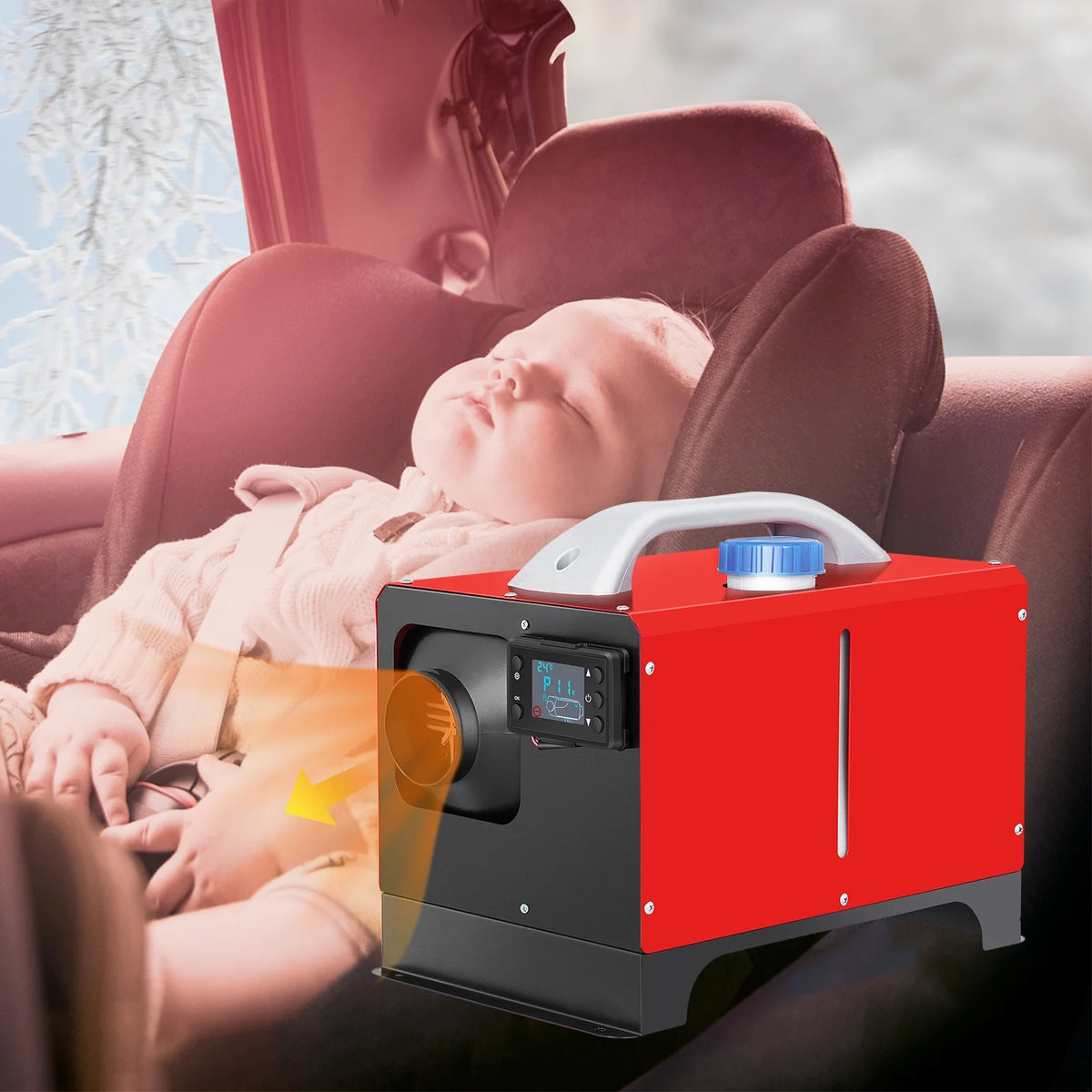 VEVOR brand Diesel Air Heater, 5KW 12V Parking Heater,  485853044