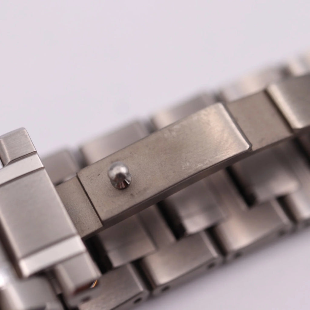 Secondhand CITIZEN Citizen EXCEED Exceed Watch H820-T023916 Titanium Silver Black Dial Eco Drive Solar Radio (Good)