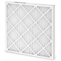 Pleated MERV 8 Standard Capacity Air Filter, 25"W x 20"H x 2"D, Lot of 12