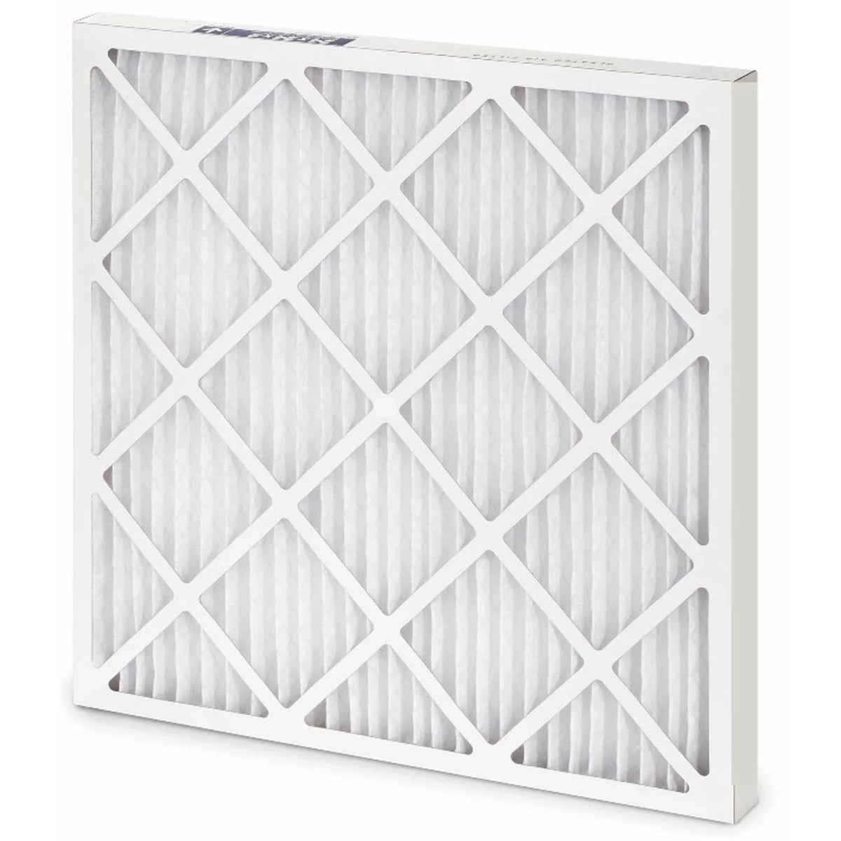 Pleated MERV 8 Standard Capacity Air Filter, 25"W x 20"H x 2"D, Lot of 12