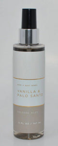 Bath & Body Works Men's Cologne Vanilla & Palo Santo 5 Fl Oz / 147 Ml smells like: warm and smooth—inspired by creamy sandalwood and comforting vanilla
