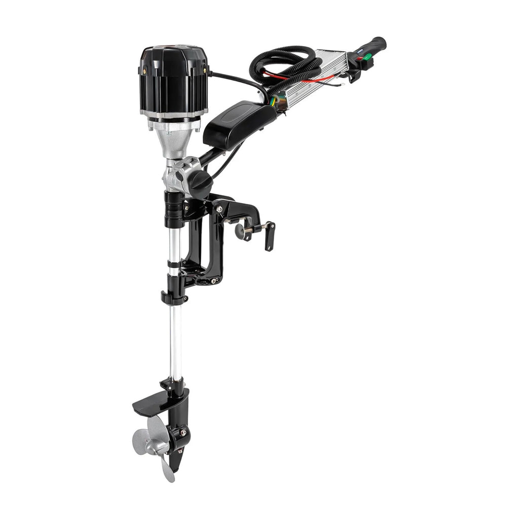 DENSET 48V Electric Outboard Motor Fishing Boat Engine 4800rpm Trolling Motor 1000W