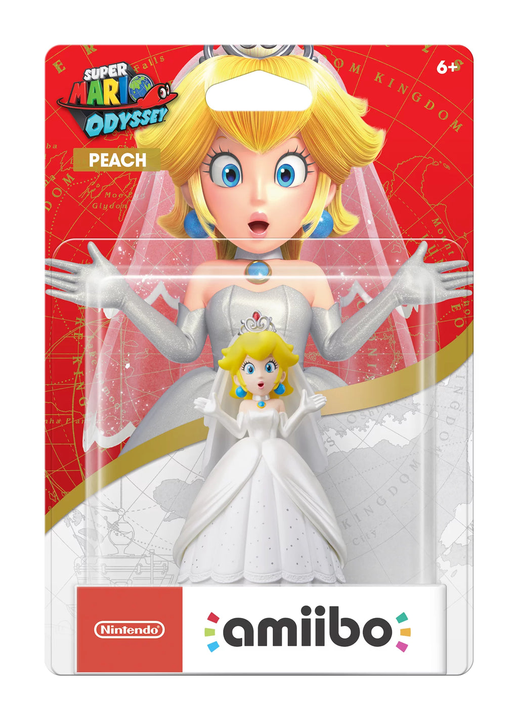 Nintendo Super Mario Odyssey Series amiibo, Peach Wedding Outfit