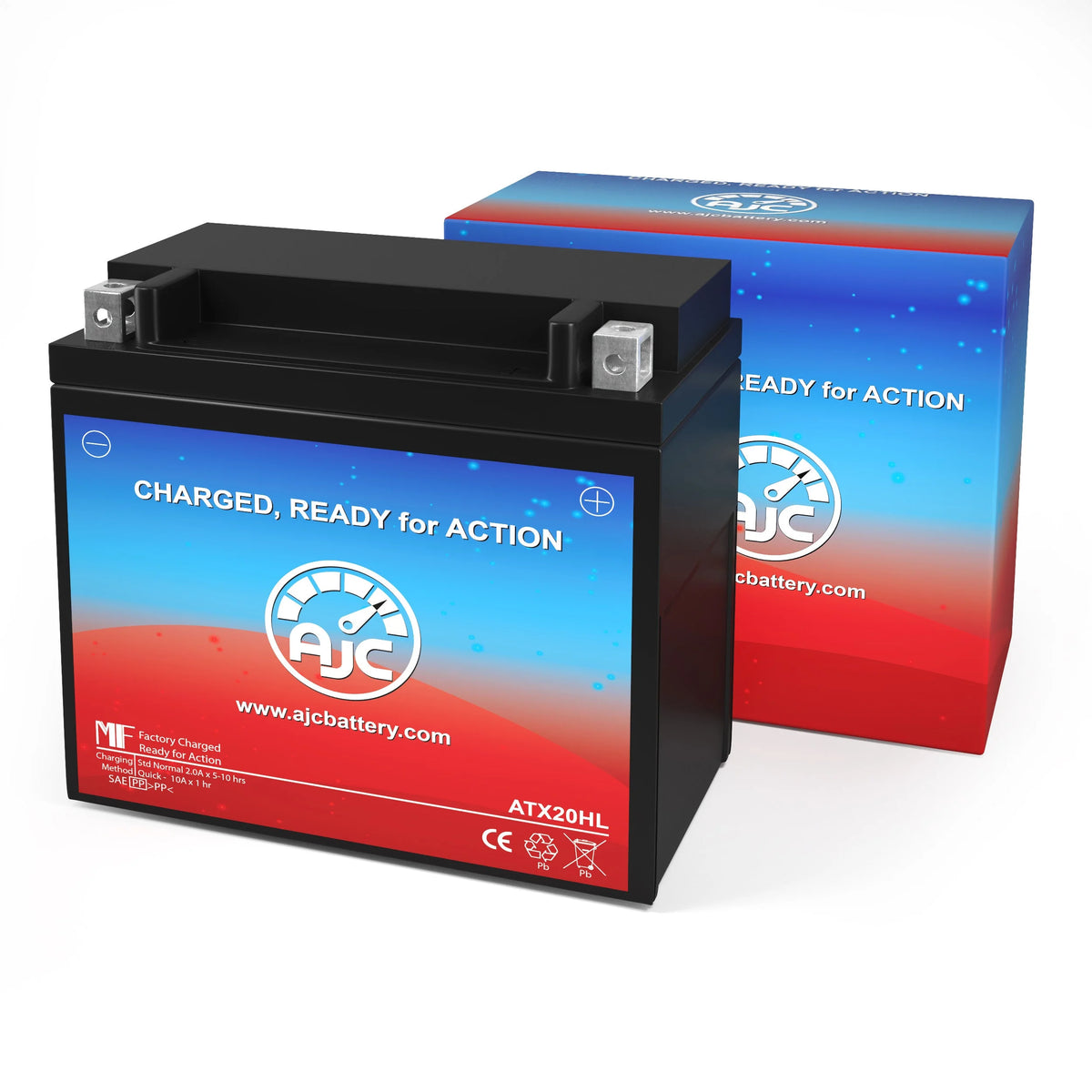 Bombardier Summit 700 R Sport 700CC 12V Snowmobile Replacement Battery (2002) - This Is an AJC Brand Replacement