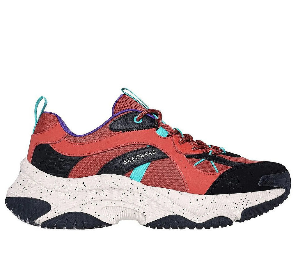 SКECHERS moonhiker low hiking sneakers trainer men shoes brick/black sizer 13 new