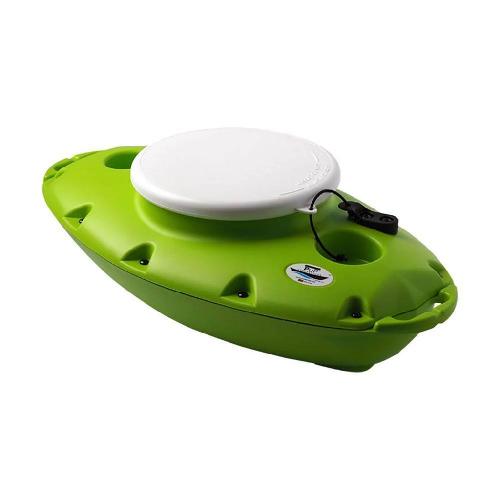 CreekKooler 15 Quart Floating Beverage Portable Pup Cooler w/ 8' Tow Rope