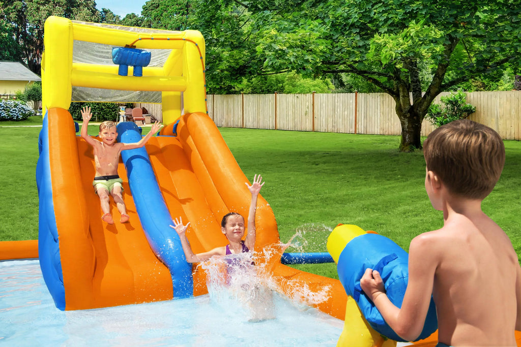 H2OGO! Maui Mountain Kids Inflatable Water Park 23' 4" Long