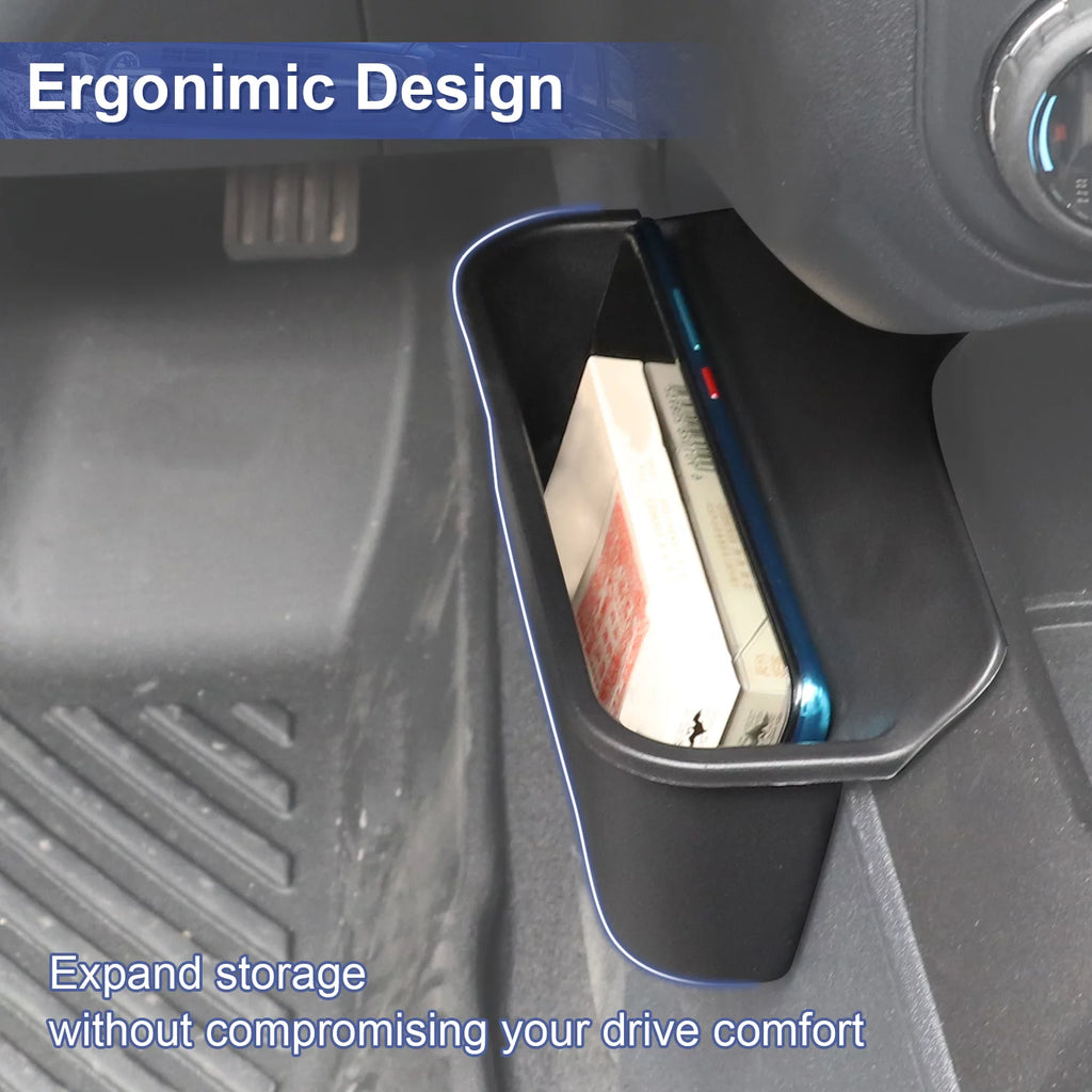 MFC Gear Shifter Storage Box Side Pocket Compatible with for 2021 2022 Ford Bronco Accessories 2/4D